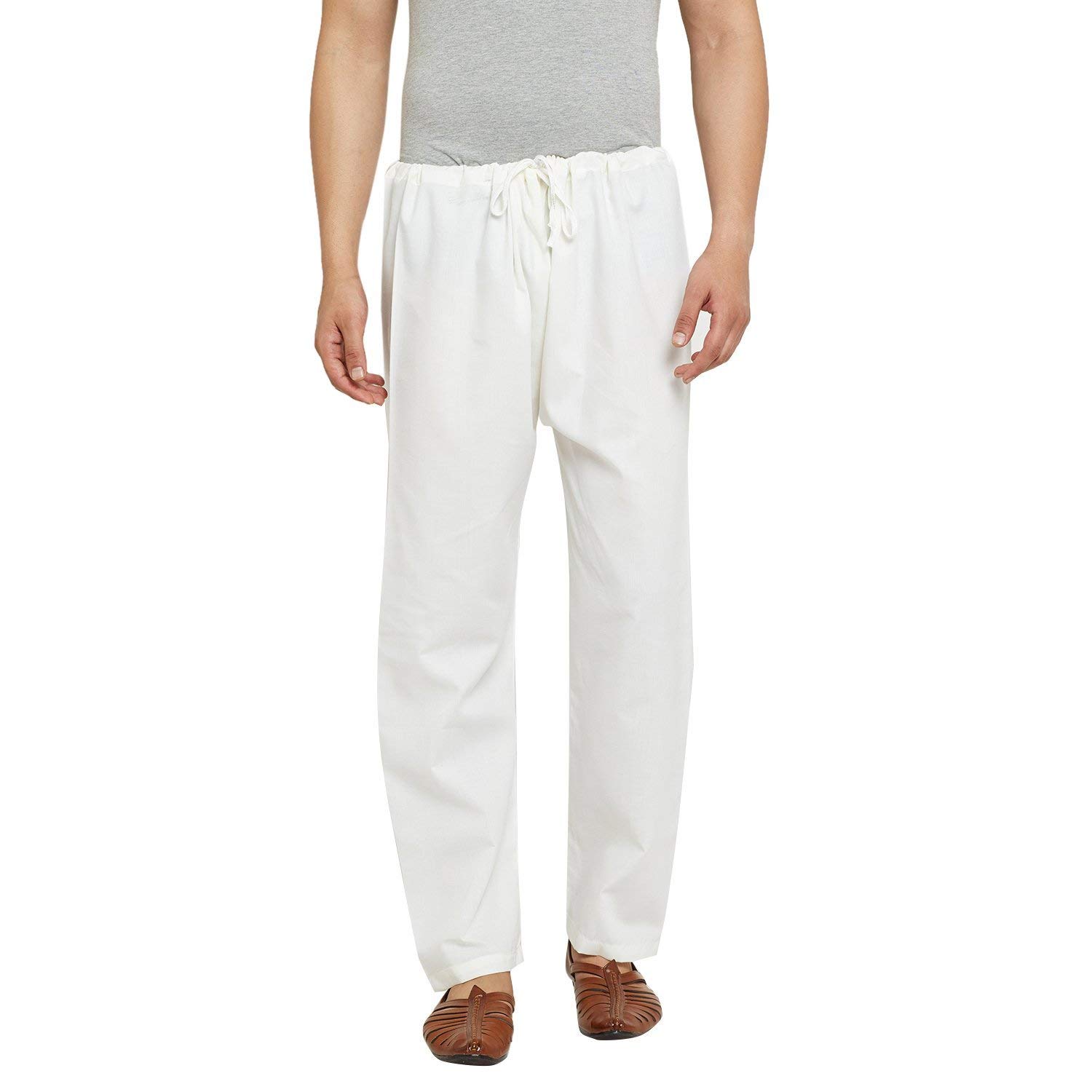 royal kurta Men's Cotton Solid Pyjama Ethnic Bottoms-picture-23
