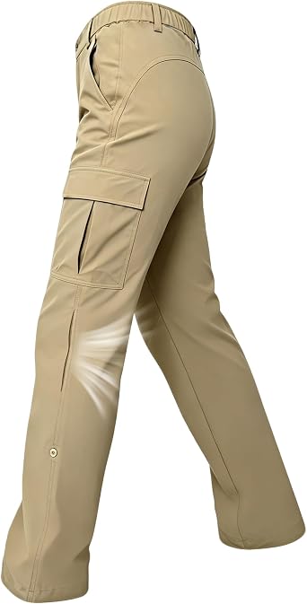 Womens Hiking Pants Lightweight Quick Dry Water Resistant