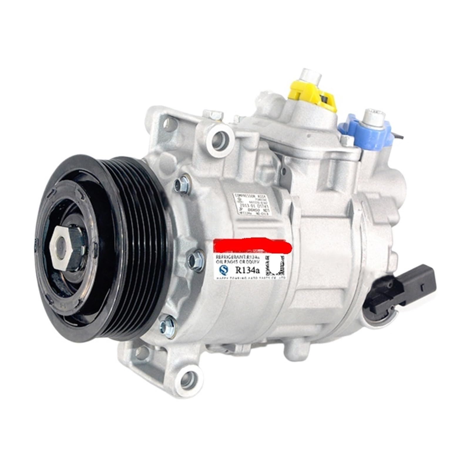 Car AC Compressor,Compatible For VW,Transporter T5 Multivan Amarok,7E0820803 7E0820803F 7E0820803J 7E0820803A 7E0260803G 6PK，A/C Compressor Assembly