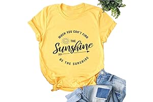 When You Can't Find The Sunshine Be The Sunshine Women T-Shirt
