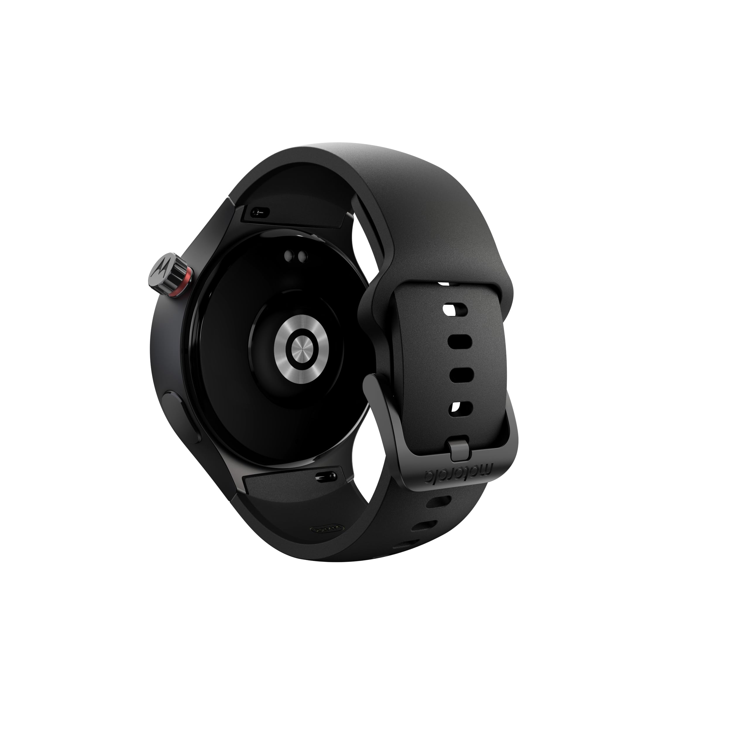 moto watch con moto ai (display 1,43" OLED, analisi del sonno, attività fisica e benessere con tecnologia Polar, chiamate e notifiche, 13 giorni di autonomia, IP68, GPS), PANTONE Volcanic Ash