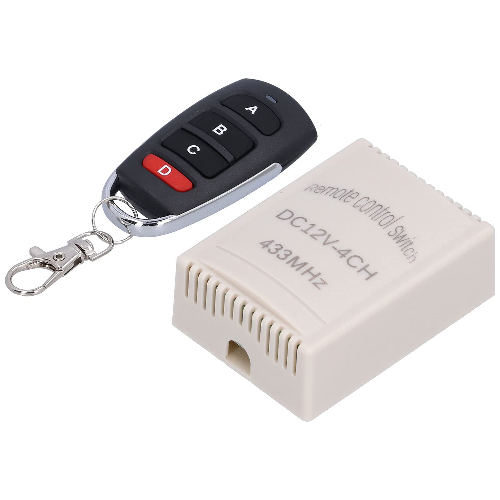 2RC - Télécommande universelle 433MHz AC220V 10A 4CH 2200W Rf récepteur
