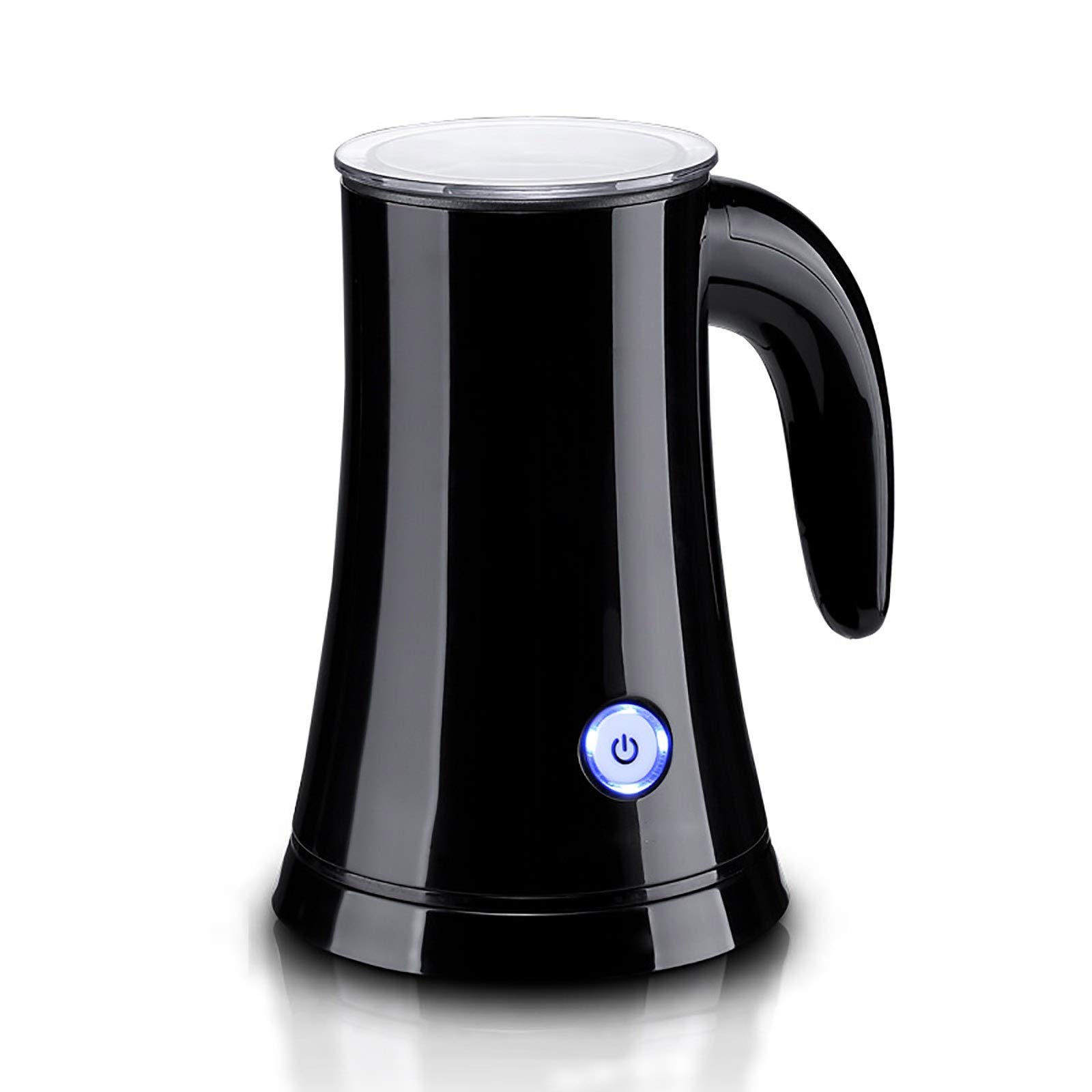 HMTE Montalatte Automatico Montalatte Automatico Caldo e Freddo Dormitorio Produzione di caffè Domestico Montalatte Elettrico Montalatte (Color : Black, Size : 17X13.1X20Cm) (Black 17x13.1x20cm)