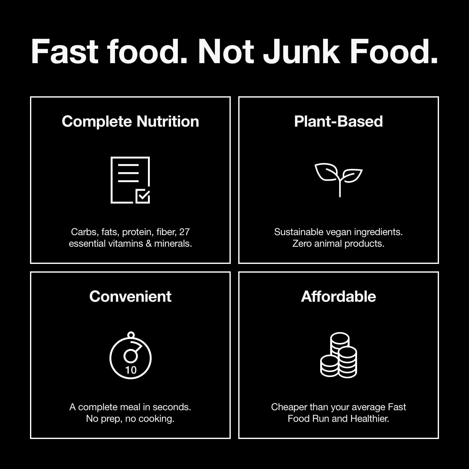Huel Black Edition Protein Powder Meal Replacement Shake - Cookies and Cream - with LastFuel Scoop - 34 Scoops Packed with 100% Nutritionally Complete Food, Including 40g of Protein, 8g of Fiber, and 27 Vitamins and Minerals