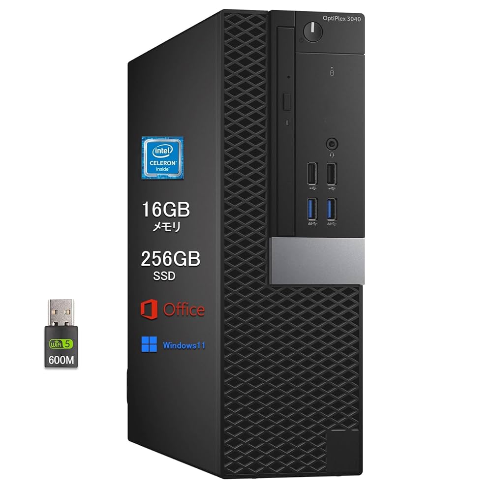 Windowsデスクトップ Dell OptiPlex 3040 SFF Celeron G3900 Windowsデスクトップ Dell OptiPlex 3040 SFF Celeron G3900