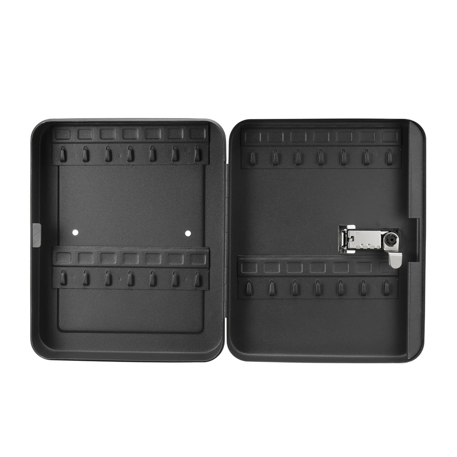 Armario de almacenamiento de les con cerradura para oficina en casa y auto caja fuerte de pared con cerradura de es C de 20 dígitos y le de metal y resistente a la intemperie