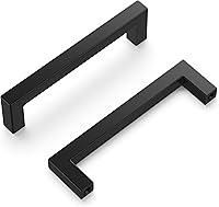 Vista 58 de Hickory Hardware - HH075326-BGB - Manija de la colección Skylight, 3 pulgadas de centro a centro, latón dorado cepillado.