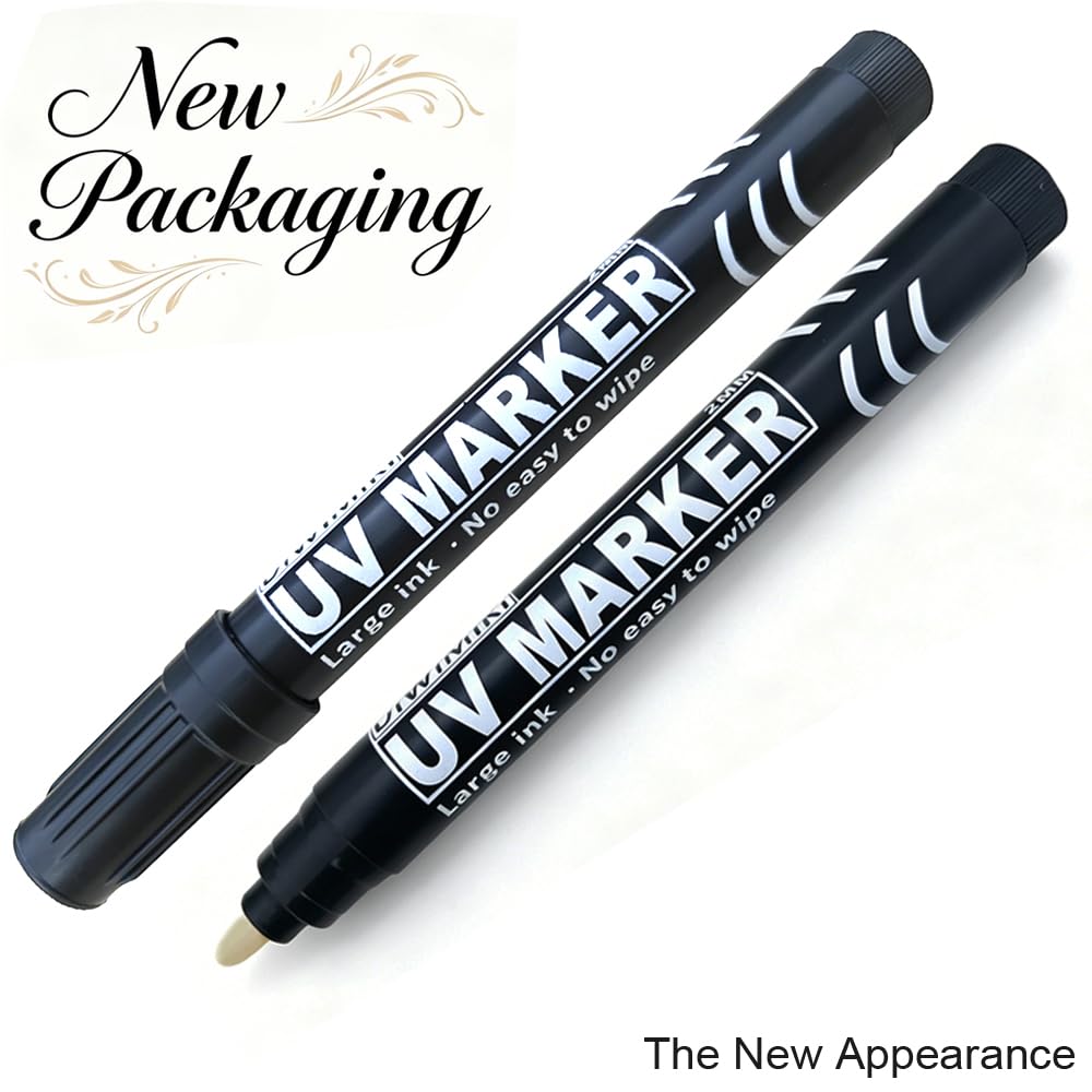 Invisible ink△ ocean Diwimiki Large Invisible Ink Marker,Medium Tip 2MM Water Based