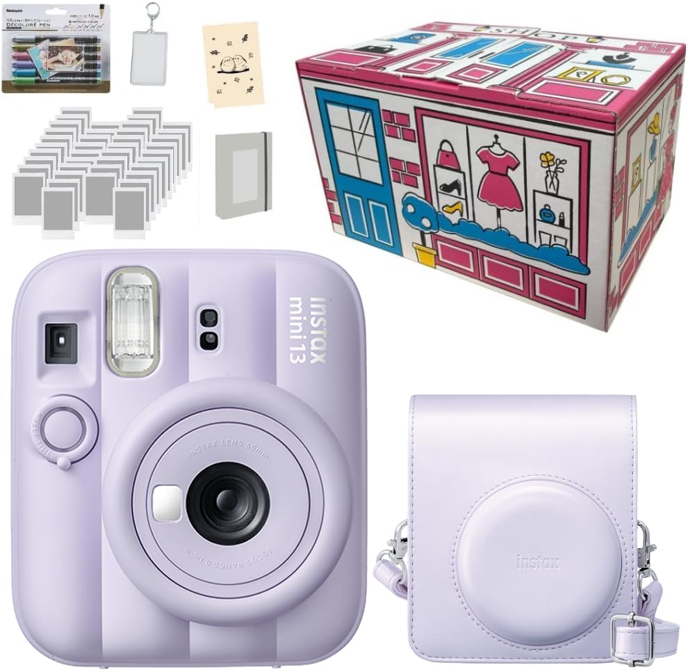 Amazon | インスタントカメラ チェキ instax mini 13 (トキメキギフト