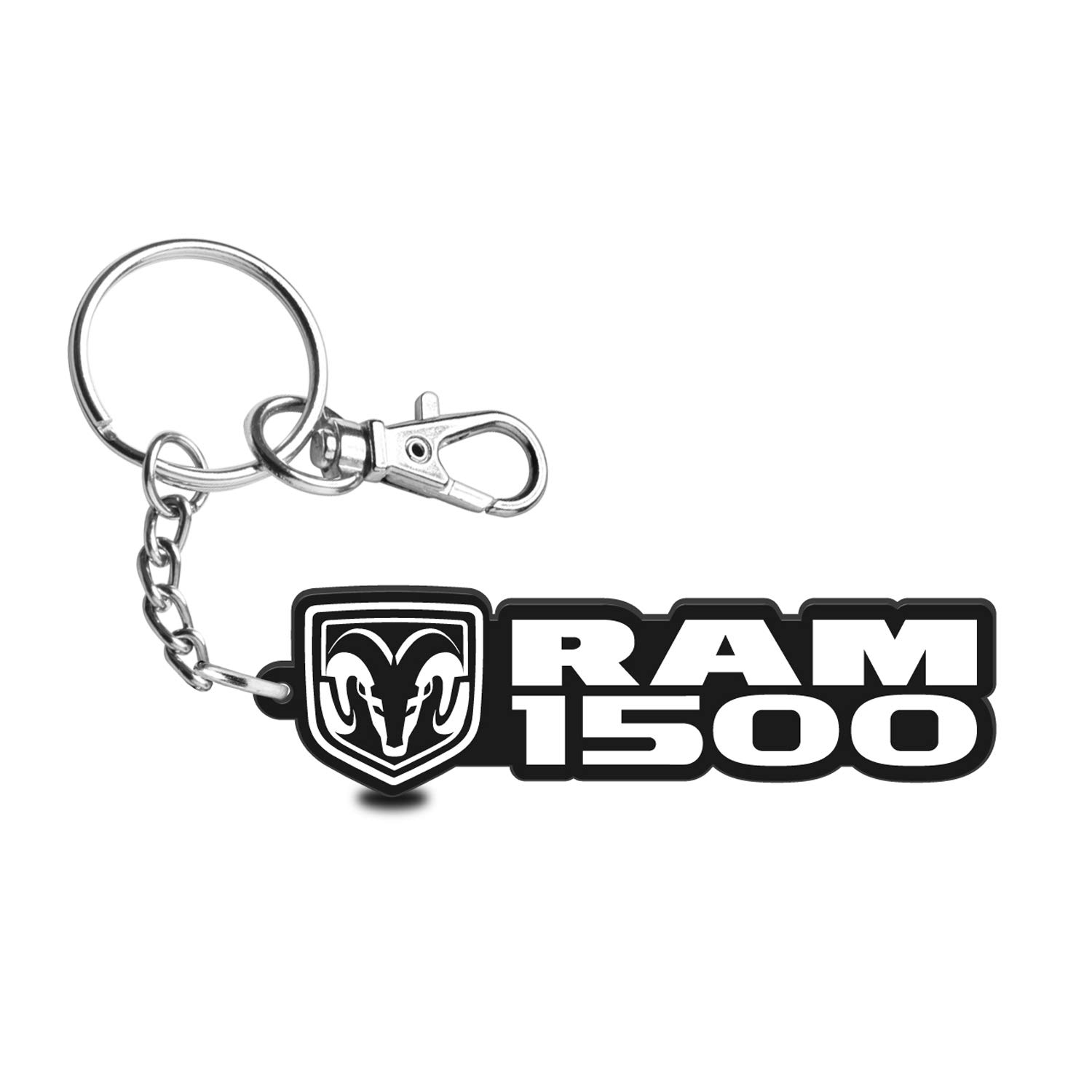 iPick Image for RAM 1500 Custom Laser Cut with UV Full-Color Printing Acrylic Charm Key Chain