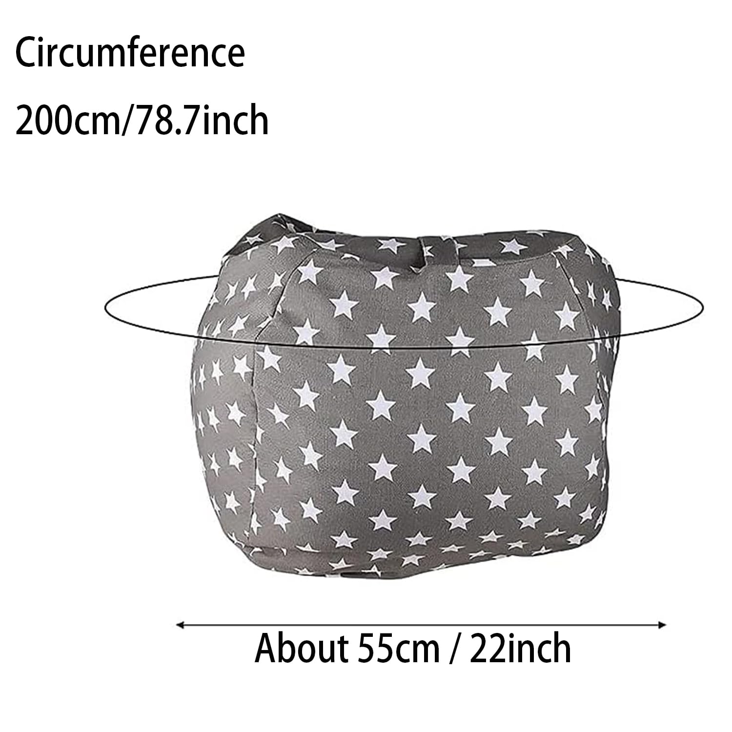 Plüschtier Aufbewahrungssack Sitzsack,wasserdichte Sitzsack