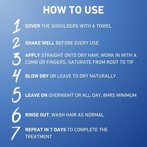 Hedrin Treat & Go Leave-In Spray, Fast, No Fuss Lice & Nit Treatment, Kills Head Lice & Eggs, Clinically Tested, Suitable for Adults & Children, 1 x 60ml (2 x 30ml Treatments)