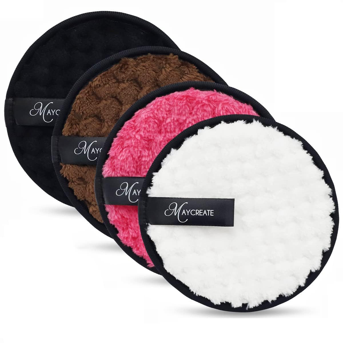 Reusable Makeup Remover Pads & Cloths For Face & Eyes By MYYNTI- Just Use Water - Washable - EXTRA Large Double-sided Set - Eco-friendly, Suits All Skin Types-image-36