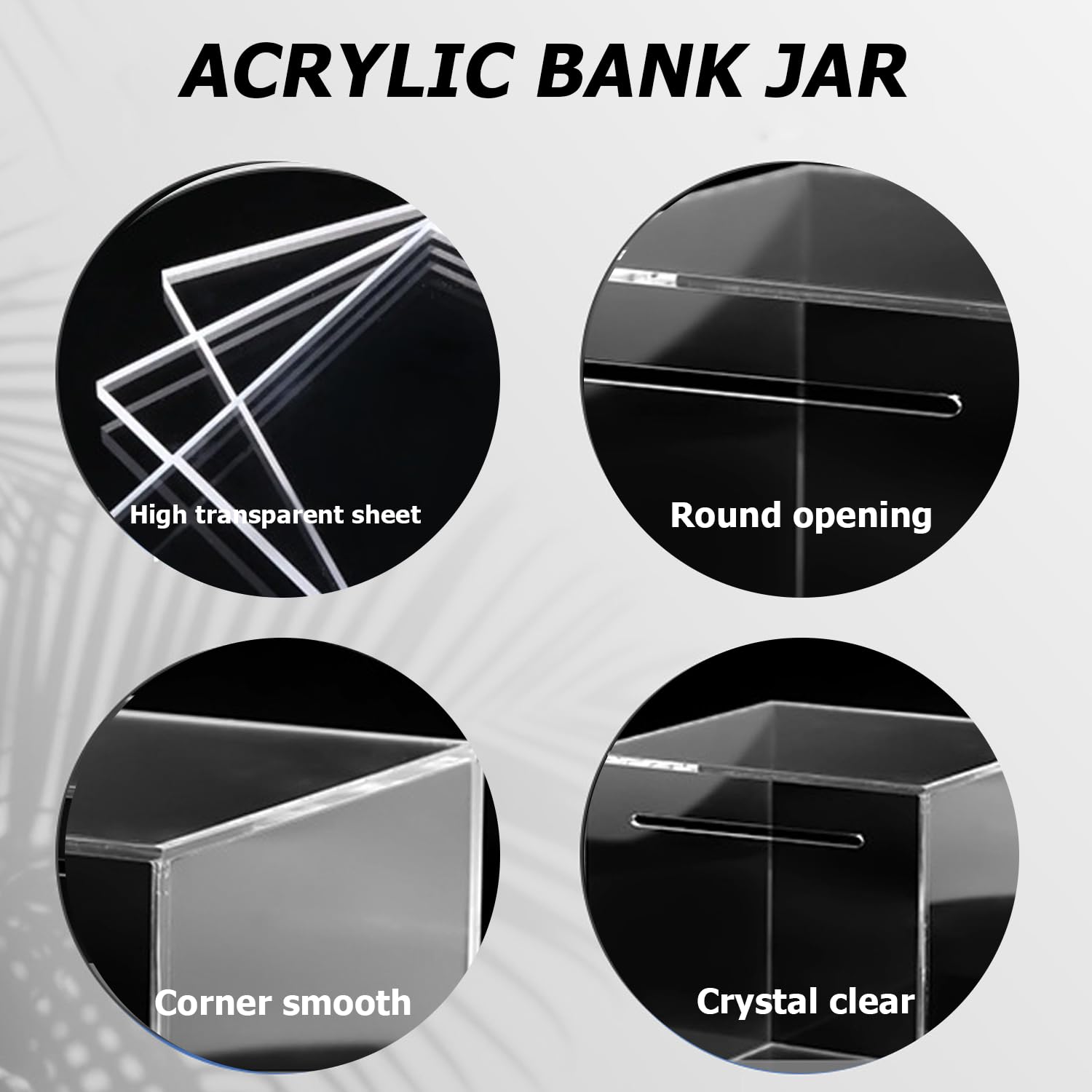 Tirelire Animal Transparent | Tirelire Originale