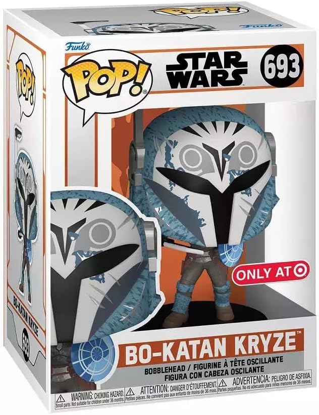 Figura Funko Pop Star Wars Bo Katan Kryze con Escudo