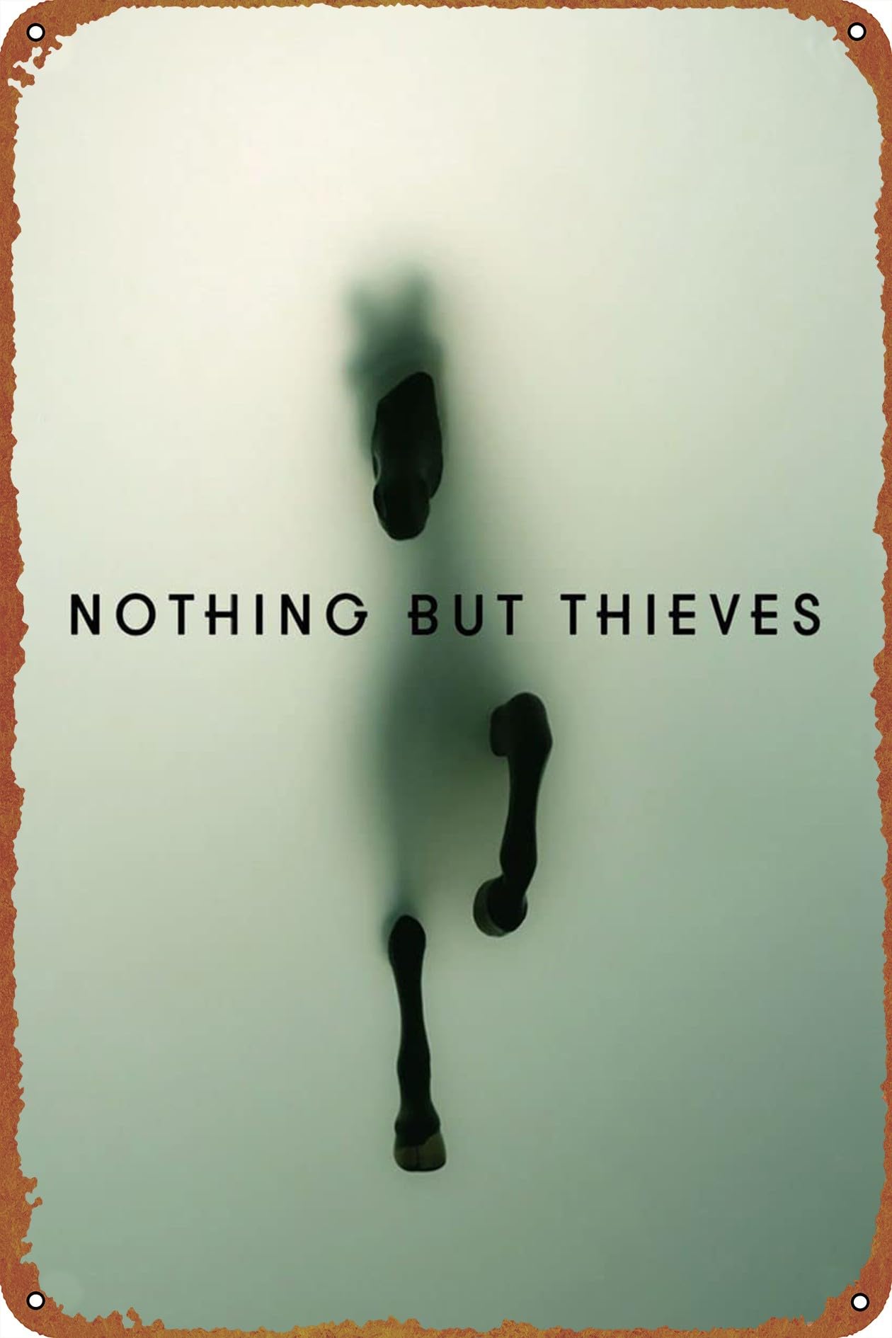 GTZAOB Miscellaneous Posters Nothing But Thieves Poster Metal Tin Sign Poster Vintage Art Wall Decor 12x8 inch