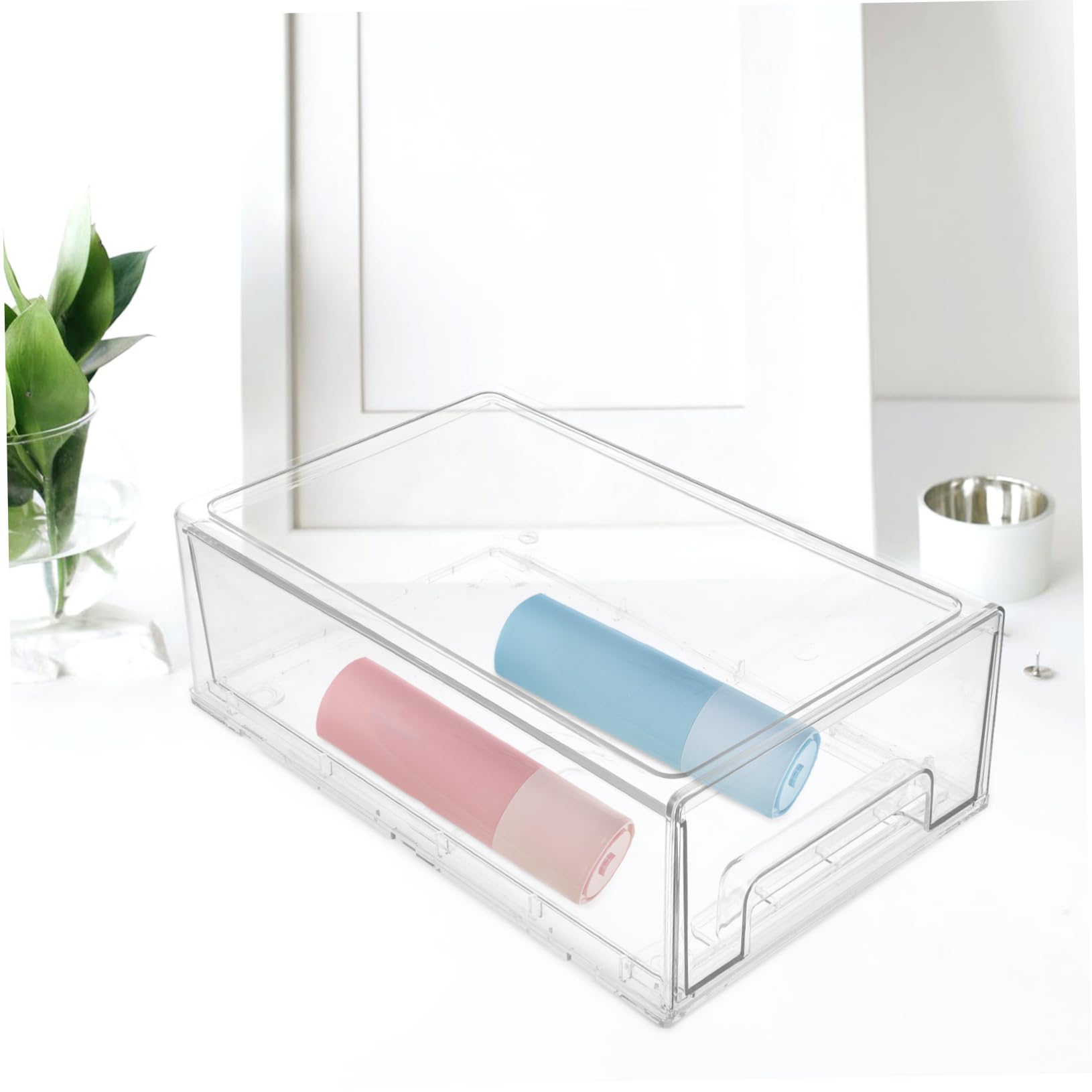 Generisch Aufbewahrungskiste Machen Kosmetik Einstellbar Make-up-organisatoren Kisten Utensil Mit Deckel Schmuck Schubladen-organizer Palette Büro Das Haustier Transparent