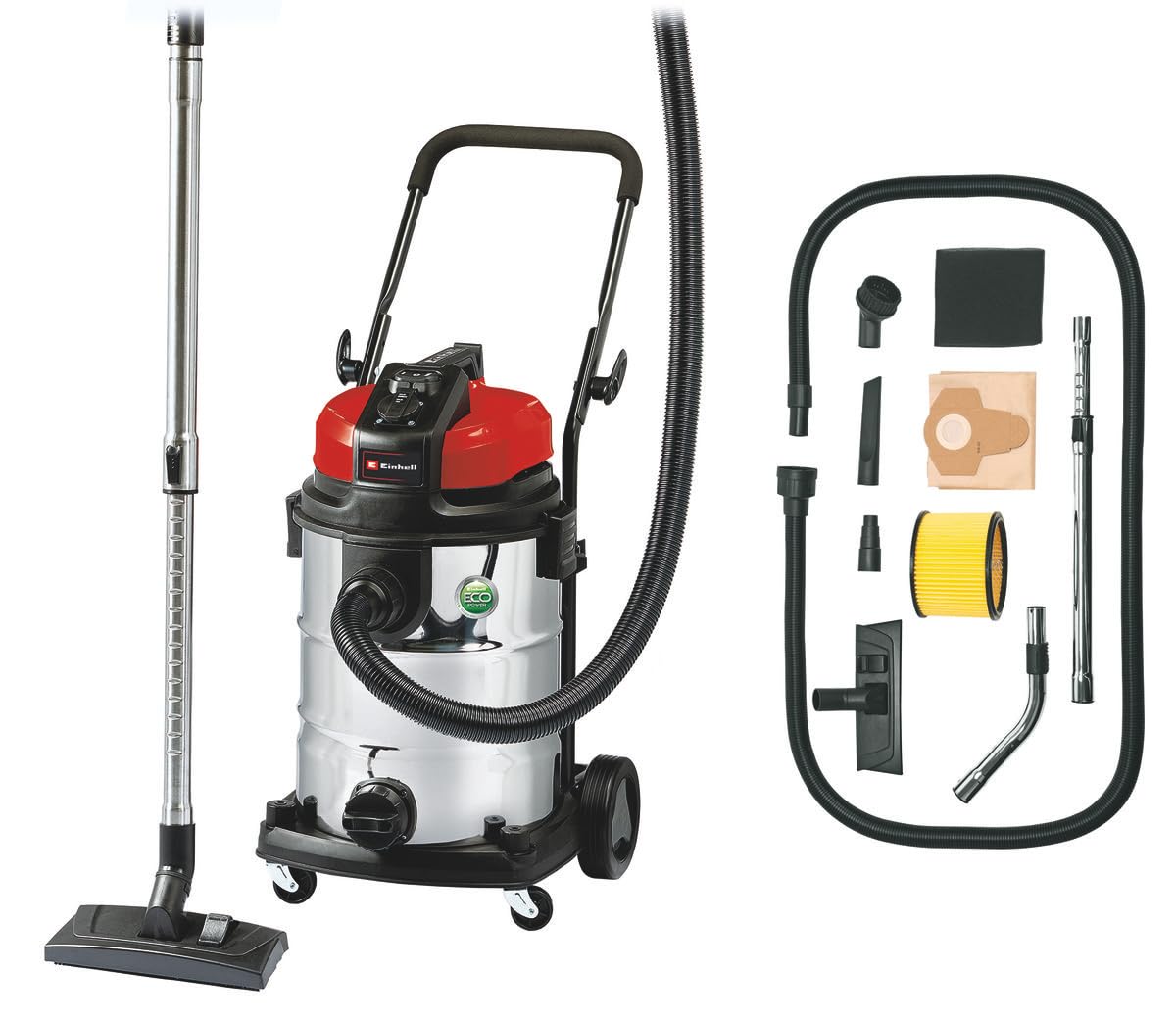 Einhell TE-VC 2230 SA Aspiratore senza sacchetto 30L 1150W Argento
