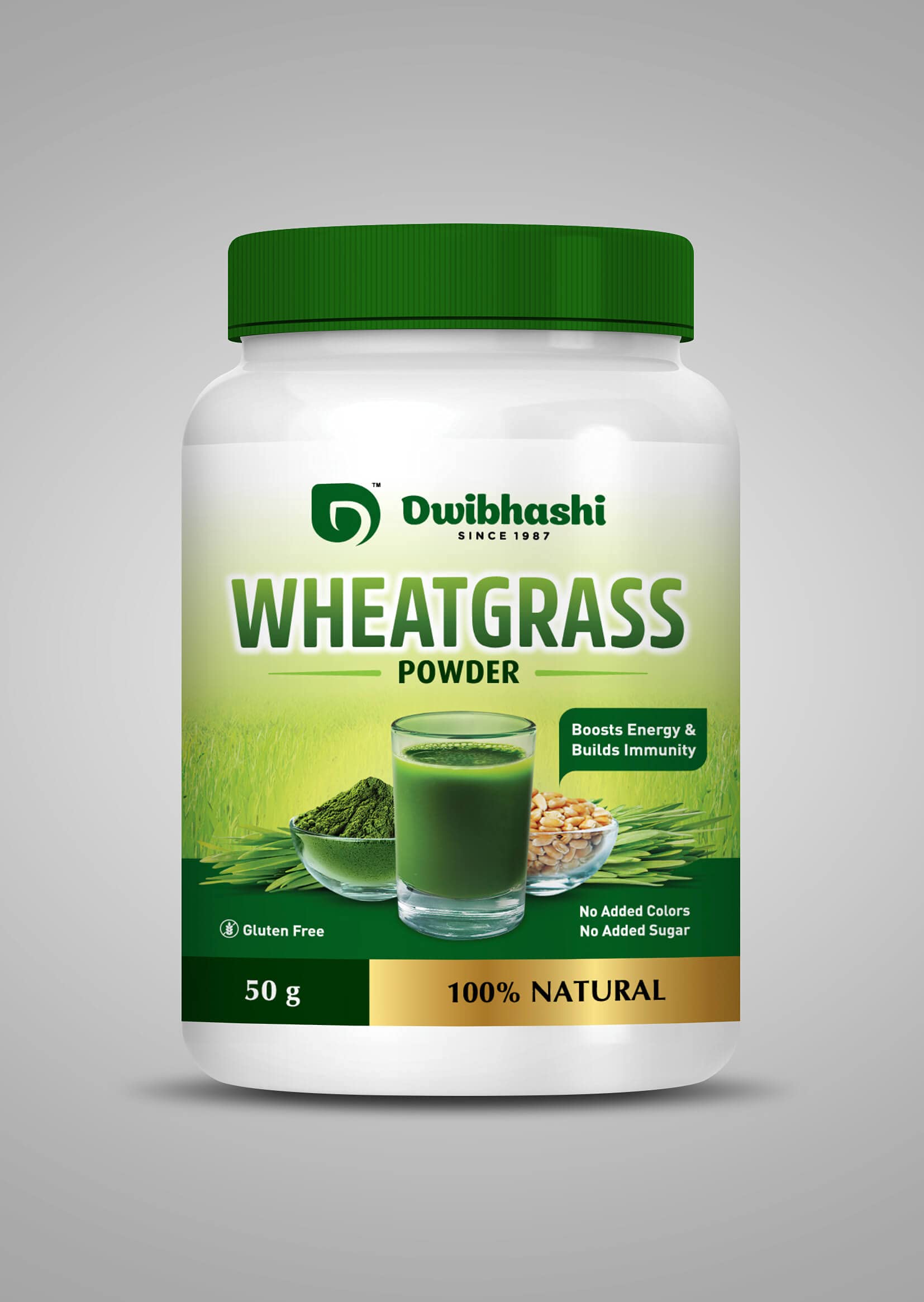 Dwibhashi Wheat Grass Powder| 100 gms SNMA-image-42