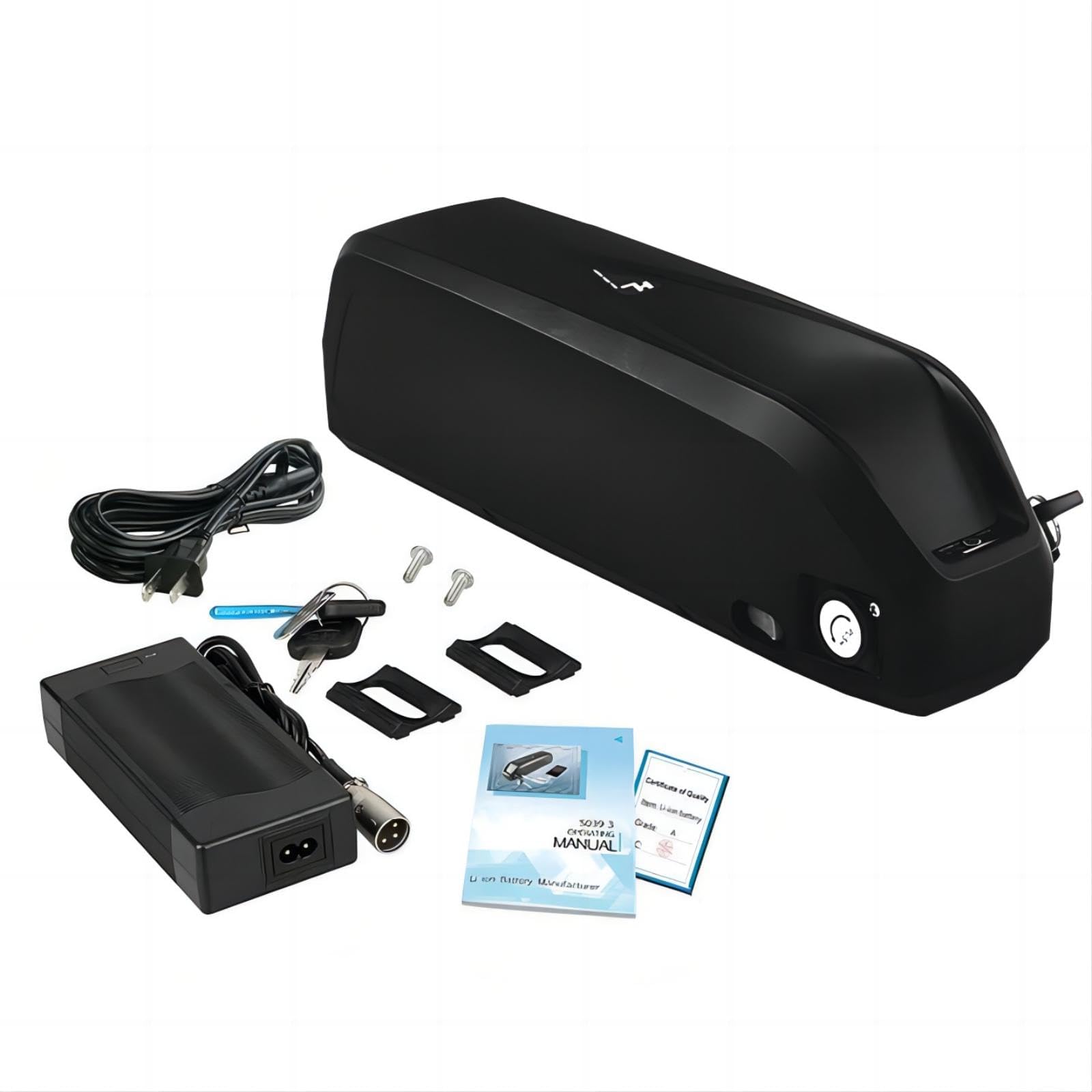 (US Warehouse) HAILONG 03 52V 20AH Electric Bicycle Battery Kit, Suitable for 0-1500W Motors, BMS: 40A