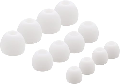 ALXCD Auriculares flexibles intraurales Samsung U Flex, SML 3 tamaños, 6 pares de puntas de repuesto de silicona suave, apto para auriculares