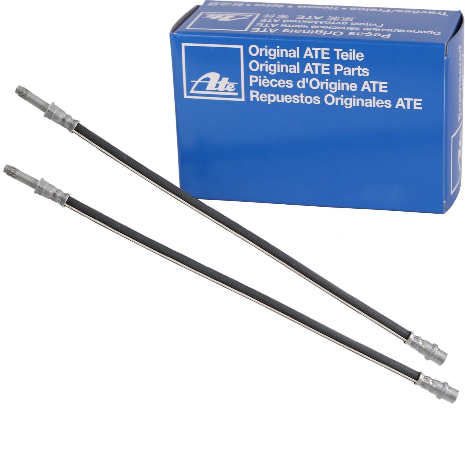 2xATE Bremsschlauch vorne+1L ATE Dot 4