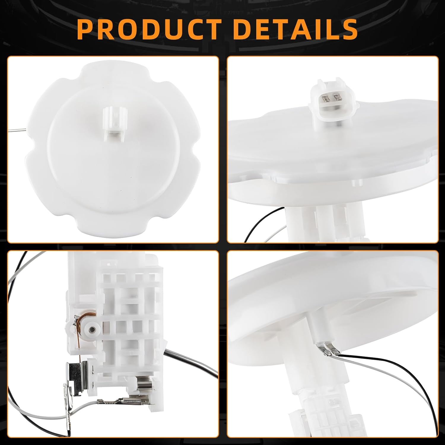 25060-AL51A Electric Fuel Tank Pump Level Sensor Sending Unit Compatible With Nissan 350Z 2003-2009 Infiniti G35 2003-2008 G37 2008 M35 2006-2008 M45 2006-2008 Replaces 25060AL51A