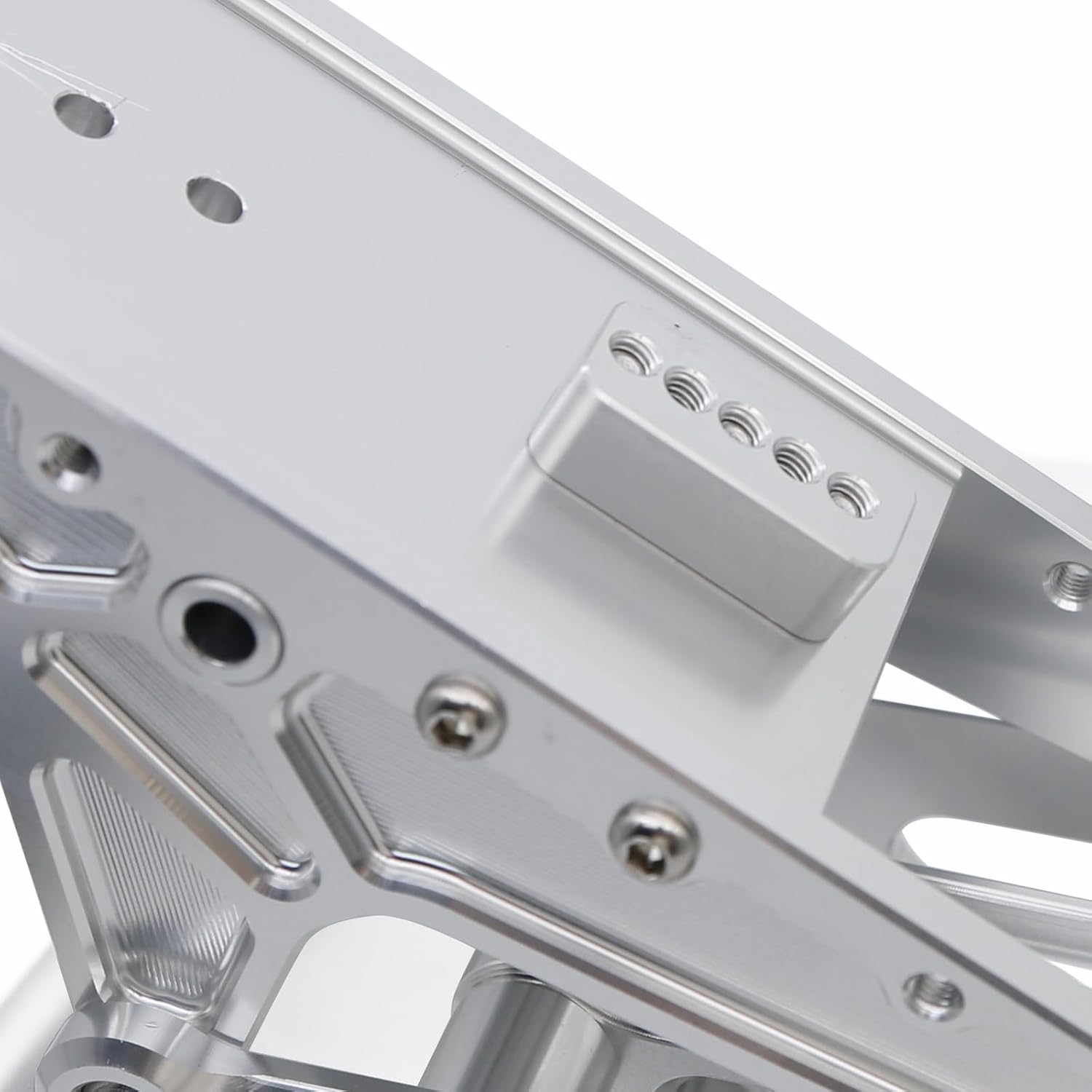 PROCNC High Strength Steel Constructio Motorcycle Frame Fit for Z50 Perfect Fit Replacement Chassis (Sliver)