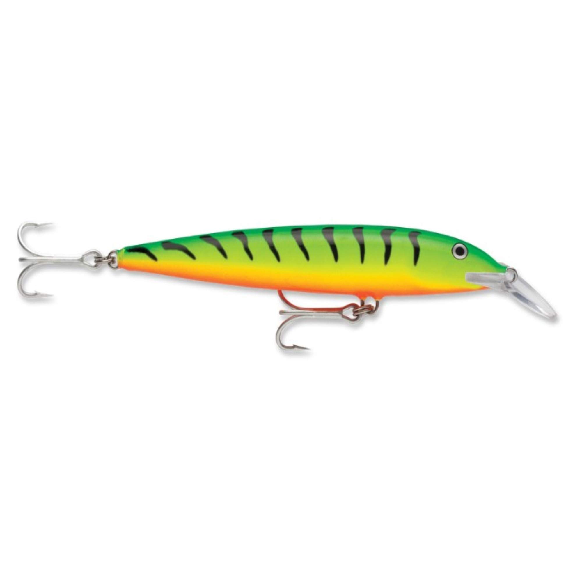 Rapala Pływająca przynęta Magnum z dwoma haczykami nr 4/0, głębokość pływania 2,7-3,3 m, rozmiar 18 cm, Firetiger
