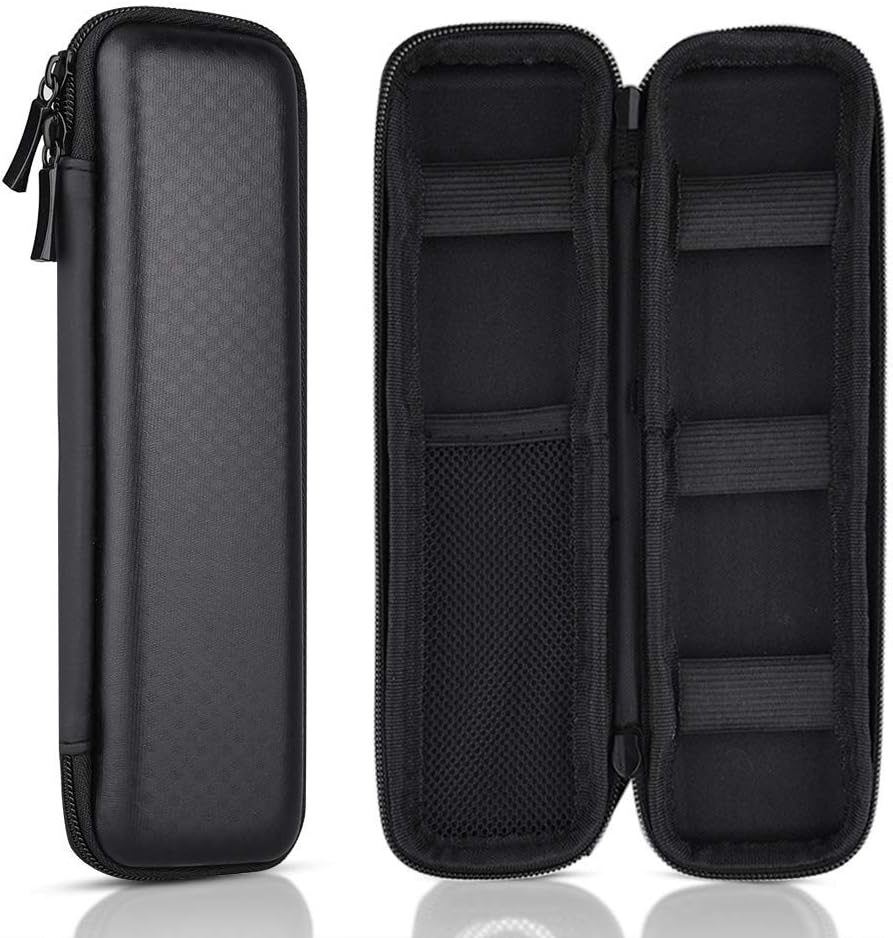 Black Hard Pencil Case Eva Shell Pen Holder For Executive Fountain And Stylus Touch
