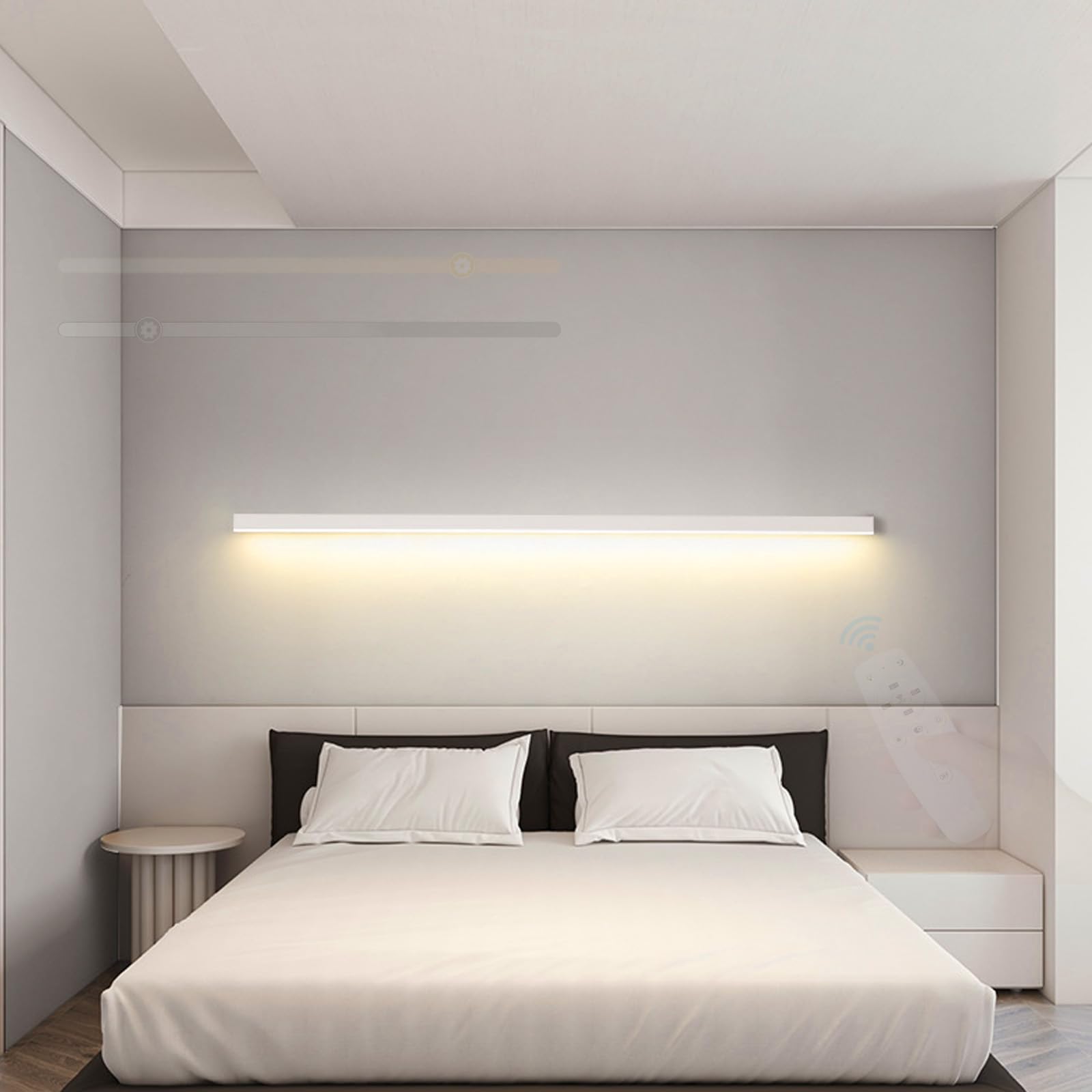 LED Aplique Pared Regulable Largo para Transformar la Sala de Estar y Escaleras Interiores 8