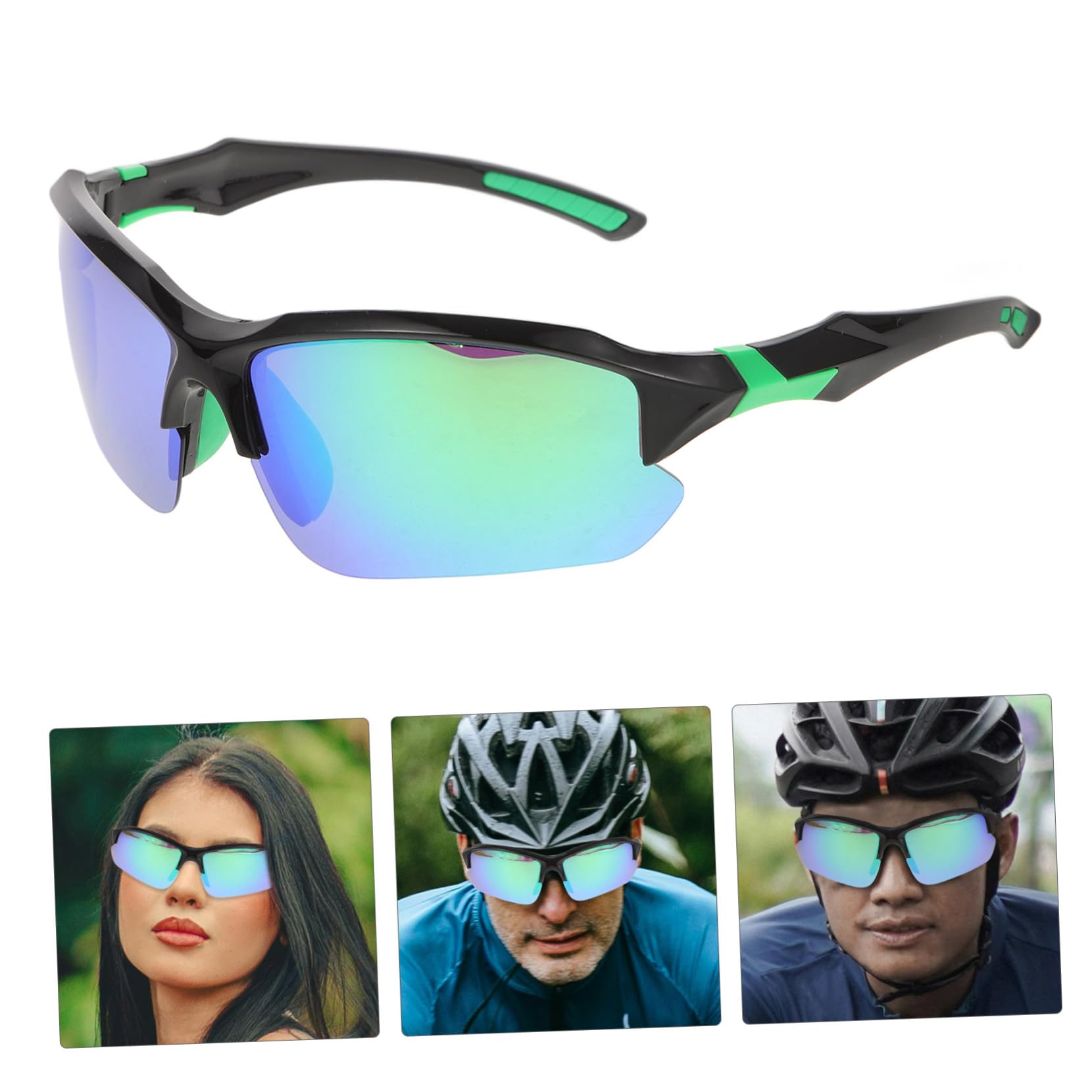 YARNOW 5 Uds Gafas De Ciclismo Gafas De Sol De Ciclismo Gafas De Sol Protectoras Gafas De Sol Elegantes Gafas De Sol De Béisbol Para Hombres Gafas De Sol Deportivas Gafas De Sol De