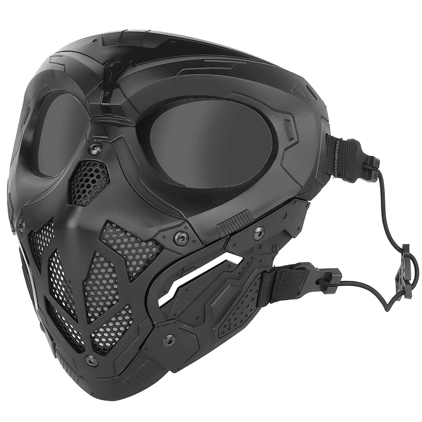 Máscara táctica Airsoft Paintball Cráneo Cara Completa Halloween CS Wargame