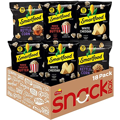 Smartfood Popcorn Variety Pack, 18 snack bags