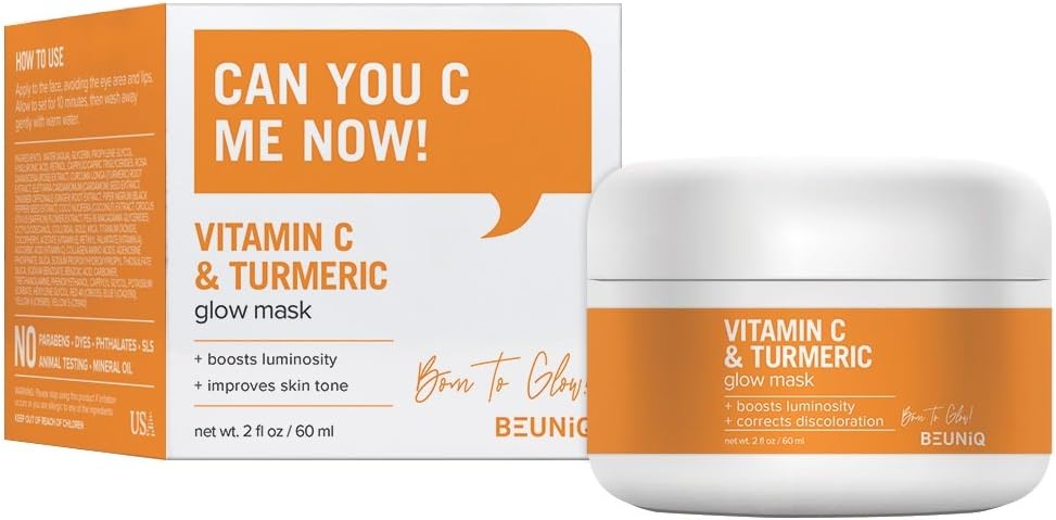 Vitamin C and Turmeric Glow Mask 2oz / 60ml