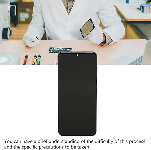 Miniatura 3 de Reemplazo de pantalla para Samsung Galaxy S20 con marco, kit de reemplazo de digitalizador de pantalla LCD con kit de herramientas de reparación,