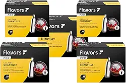 Cápsulas de Gás de Chantilly Pro para Sifão 50 Unidades