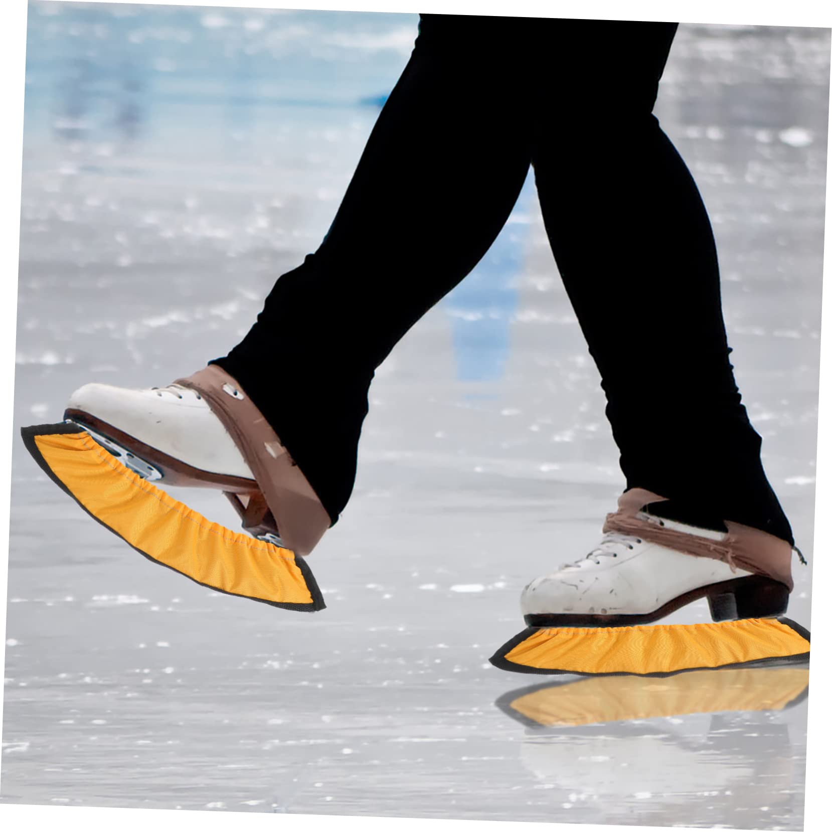 Kisangel 3 Pares Patines de Hielo Patines Hielo Cuchillas Cutter Protecciones Skate Respirable Cubierta del Zapato la Cuchilla de Hielo niño Espada Tela Oxford 420d