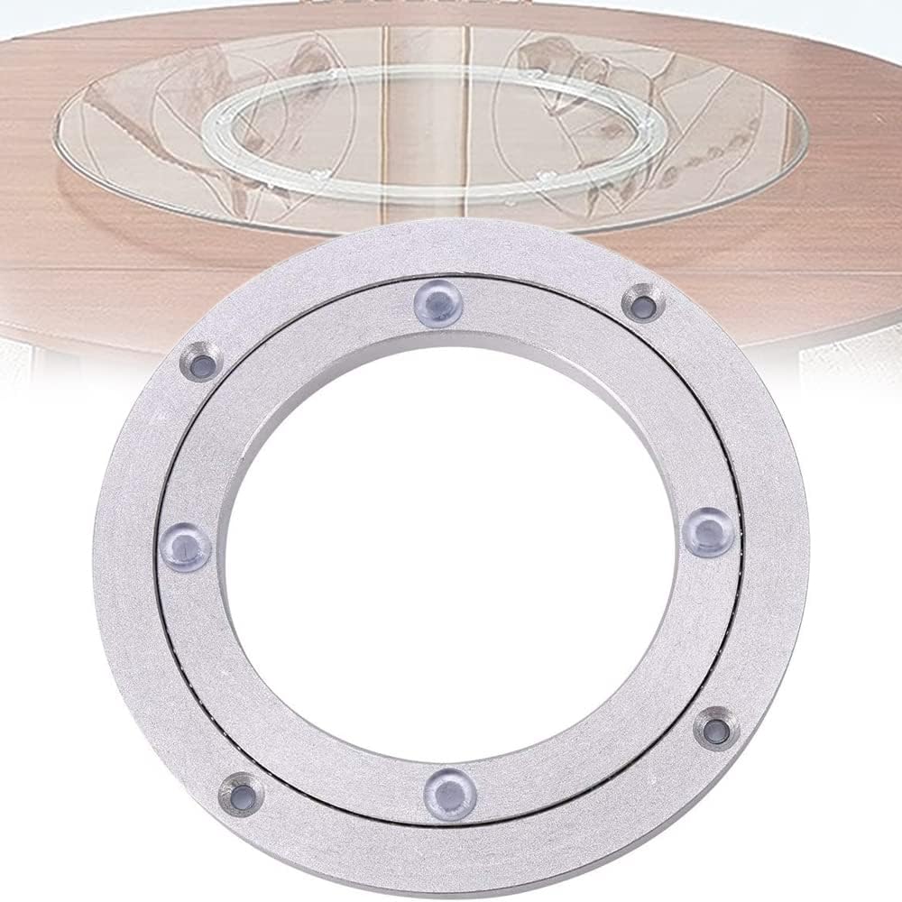 Cuscinetto Metallico Piatto Girevole 360° Con - Per Sedie E Espositori Supporto Rotante Metallo - Foto 3