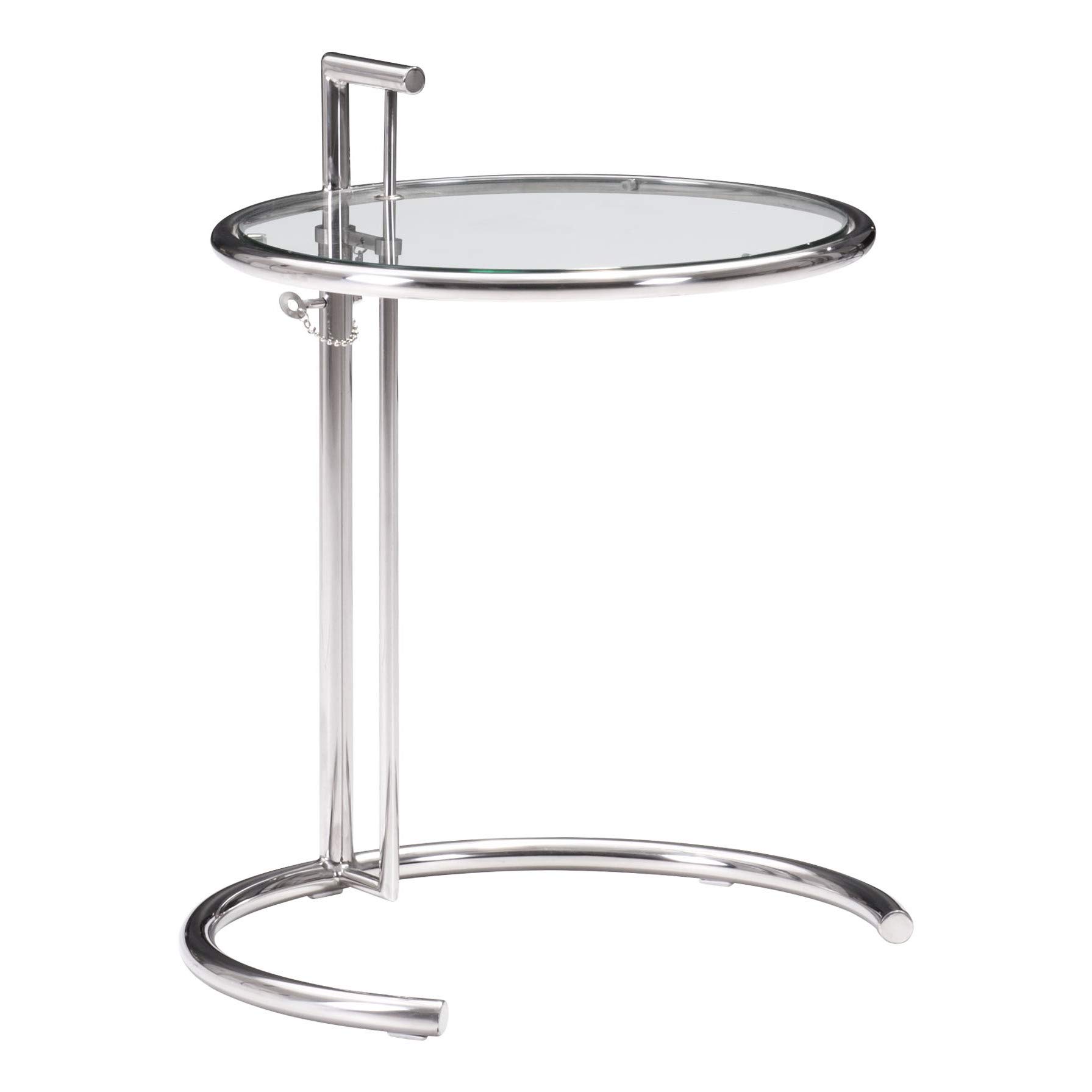 Zuo Eileen Grey Table, Chrome