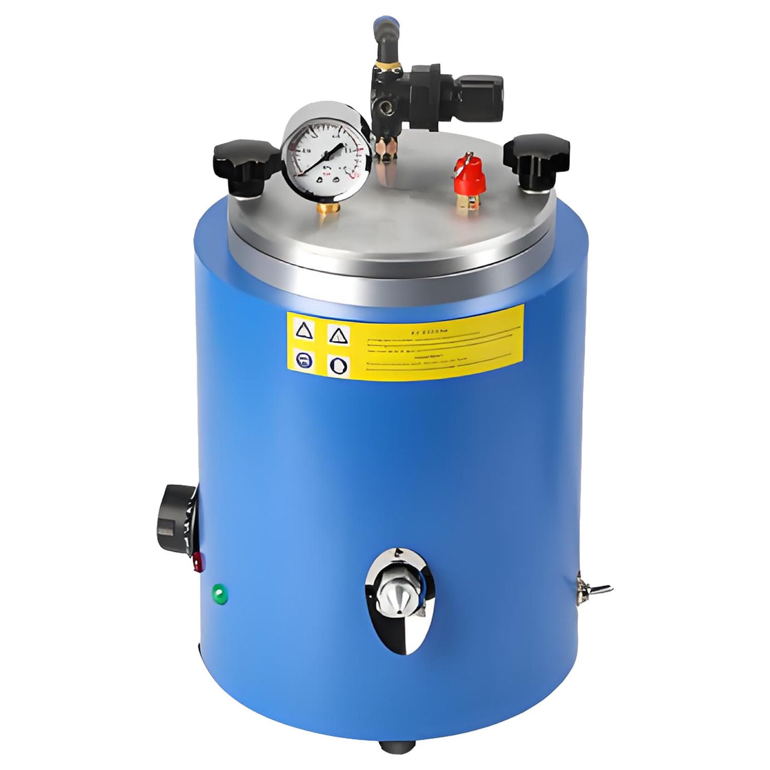 AiODiO 500W Wax Casting Machine, Adjustable Temperature 30℃-110℃ Wax Casting Machine, 2.2L Round Barrel Mold Casting Wax Injection Wax Machine for Jewelry Wax Injection
