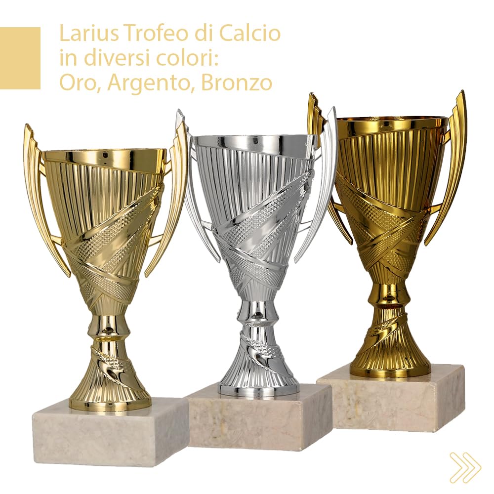 Larius Vincitore Coppa – Trofeo Regalo con Testo Desiderato