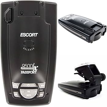 Amazon.com: Crossery Escort Passport 9500iX Radar Detector Black