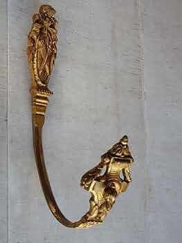 カーテンホルダー　フック　ブロカント　蚤の市　フランスアンティーク Amazon.co.jp: フランスアンティーク カーテンフック リボン