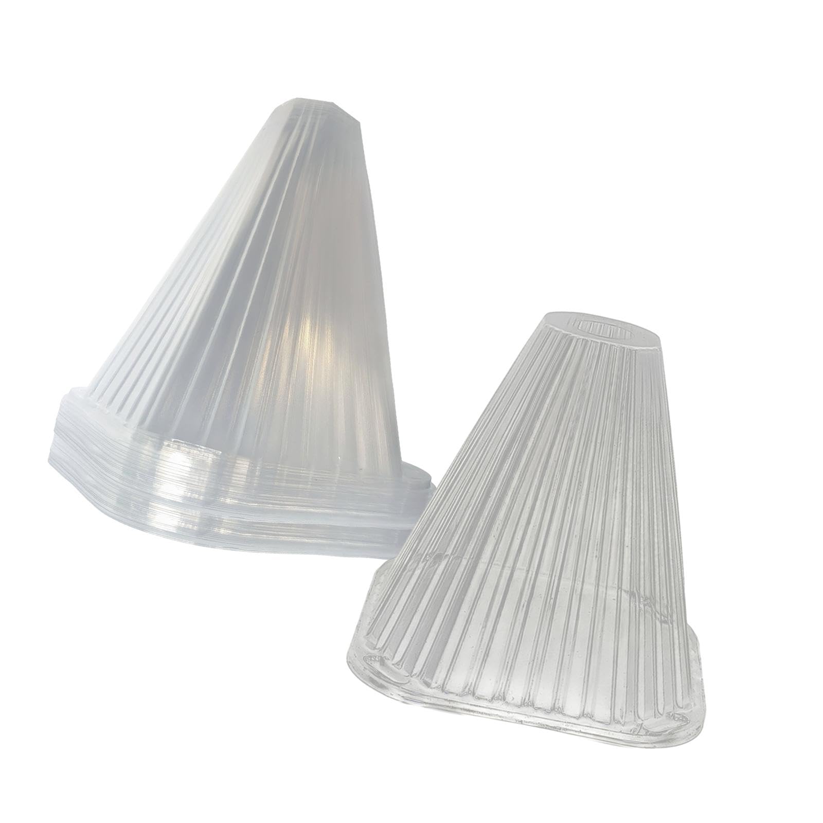 Garden Cloches for Plants Mini Greenhouse Outdoor Reusable Bell Plant Covers 15Cmx15Cmx4.5Cm 20PcsHome & Garden|Garden Structures & Shade|Greenhouses & Cold Frames-image-46