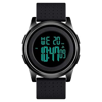 New T Fashion Stylish Look Digital Watch for Men and Boys 4010 Black