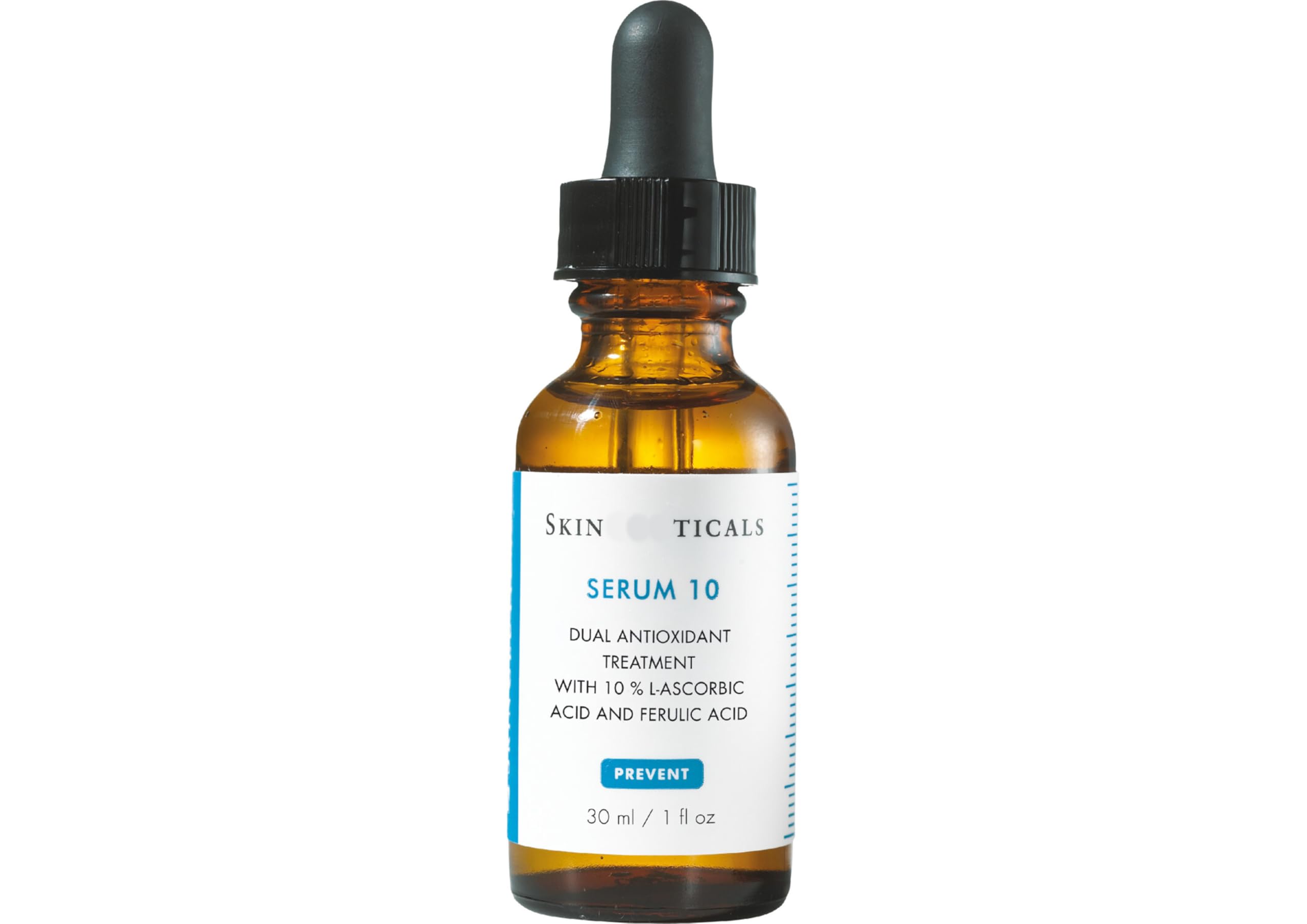 Skinticals Serum 10 Double Antioxidant 30ml Vitamin C Serum Gesicht Anti Aging Serum mit Ferulasäure antioxidatives Gesichtsserum für strahlende glatte Haut Frauen Männer