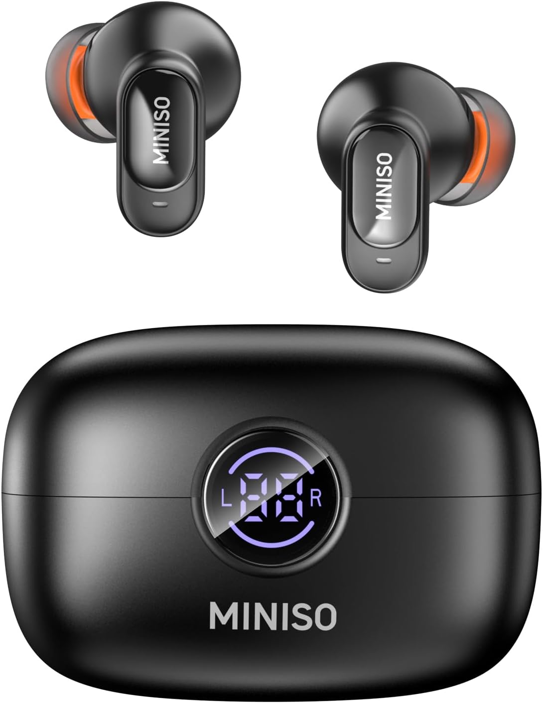 MINISO MS105 Translation Earbuds Real Time, 2026 New AI 135 Language Translator Earbuds, Audifonos Traductores Inglés Español, Translate Ear Buds for Travel Learning