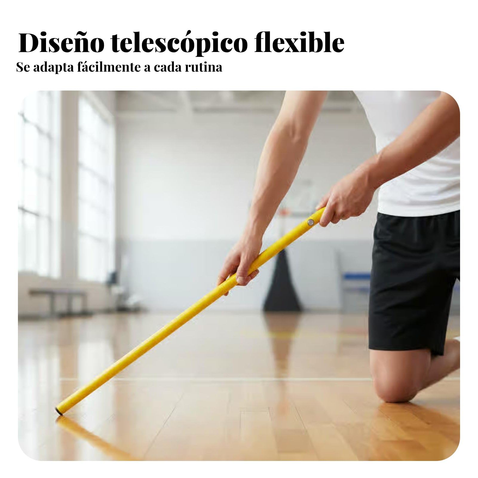 Baoblaze Palo Agility Regolabile Poles Agility Allenamento Ostacolo Telescopico in Pvc con Base in Gomma per Migliorare Velocità E Cambi di Direzione Adatto