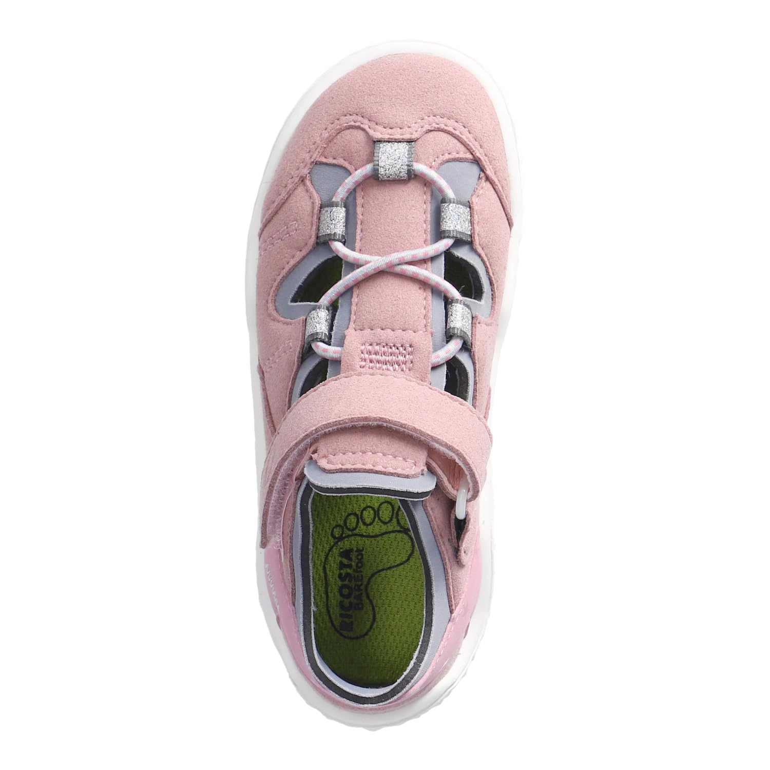 RICOSTA Mädchen und Jungen Kletthalbschuhe Jeff, Kinder Halbschuhe, Weite: MITTEL, waschbar,vegan